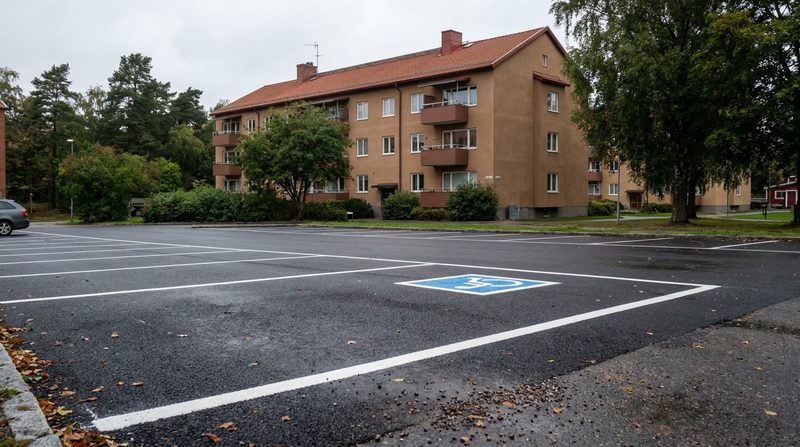 Linjemålning och markering